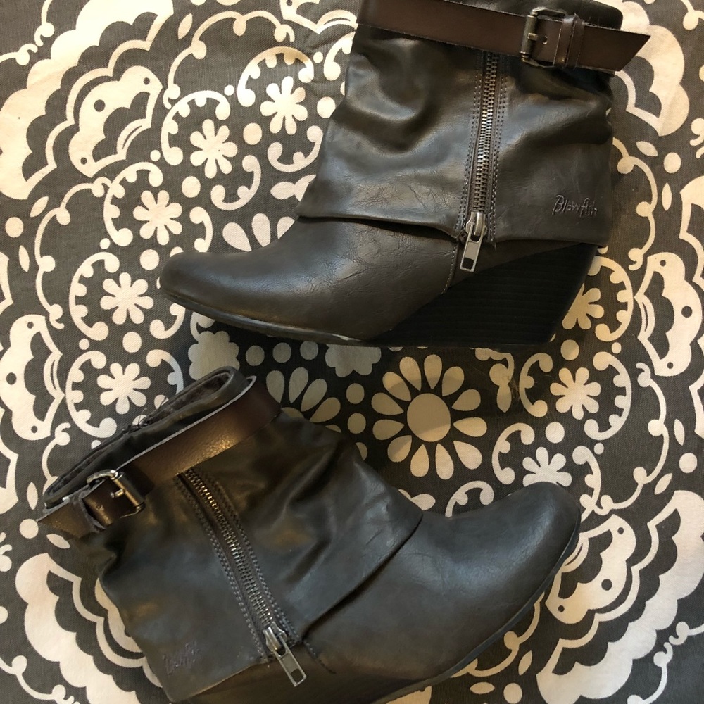 Blowfish Wedge Booties